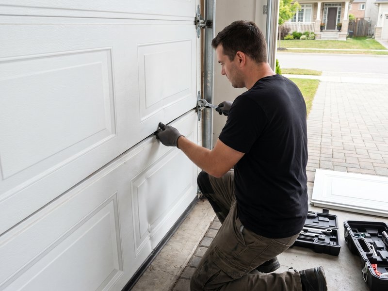 Garage Door Panel Replacement by Wren of Hilton Head Island